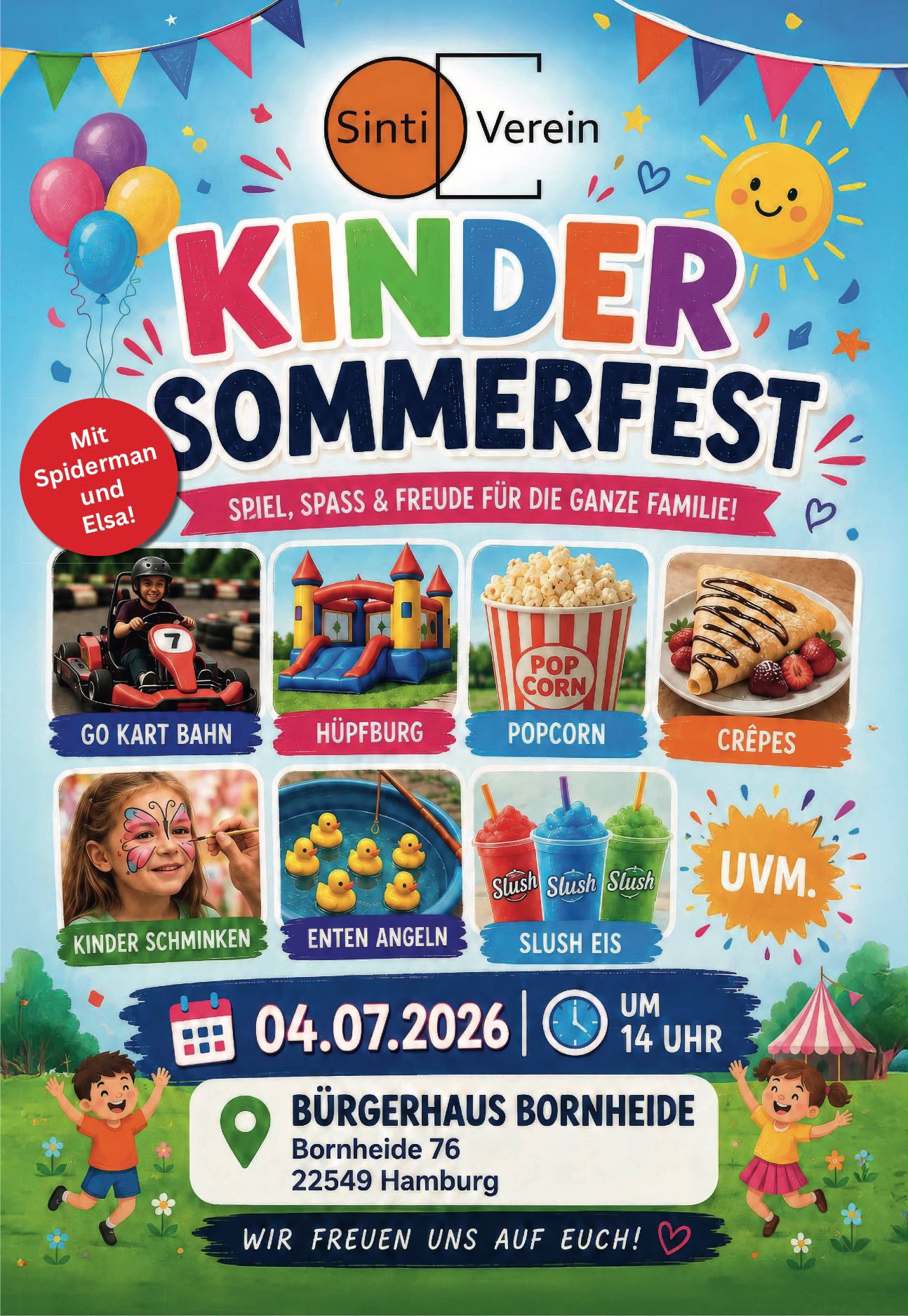 Einladung zum Kinder Sommerfest 2026